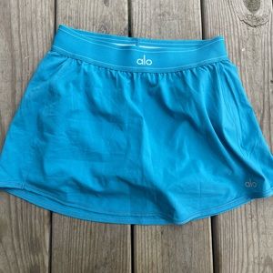 Blue Alo Tennis Skirt